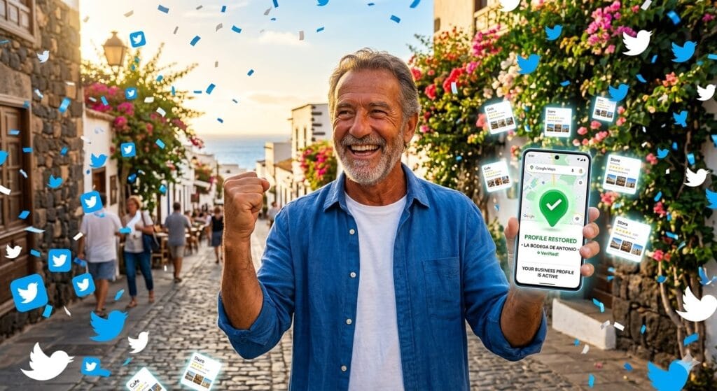 Ficha Google suspendida